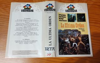 Carátula de la película LA ULTIMA ORDEN.