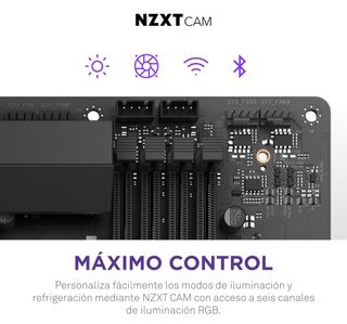 Placa base NZXT N7 B650E blanca