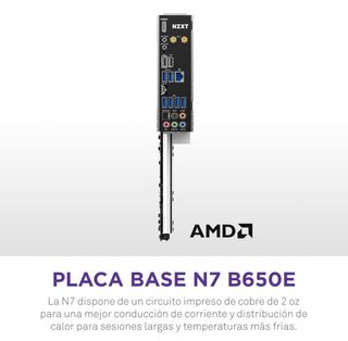 Placa base NZXT N7 B650E blanca
