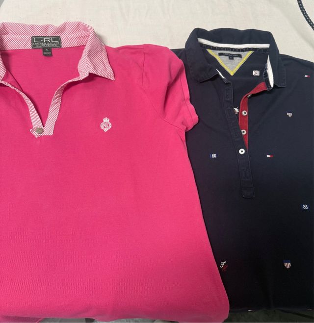 Polos Ralph Lauren & Tommy Hilfiger (XL)