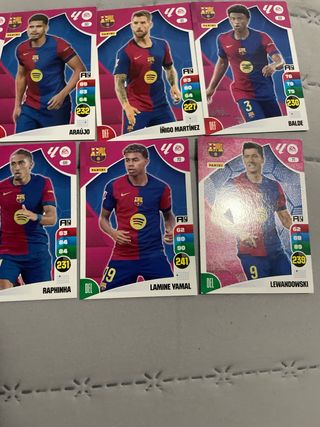 Cromos FC Barcelona - Equipo Completo