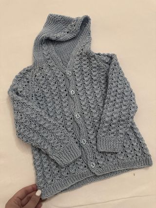 Maglione neonato a maniche lunghe