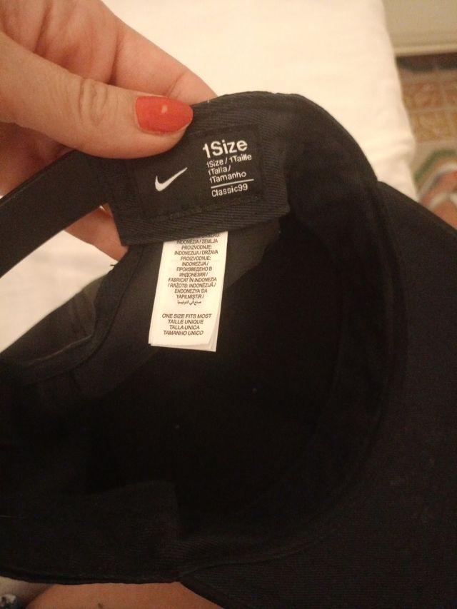 Gorra Nike Air negra