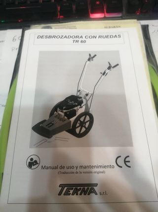 Desbrozadora TR 60 con ruedas