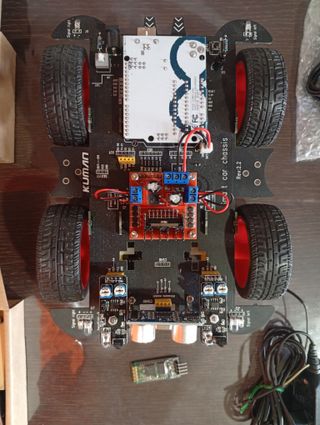 CHOLLO!!! COCHE ARDUINO KUMAN SM11