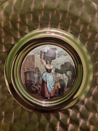 Plato latón vintage