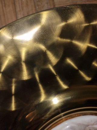 Plato latón vintage