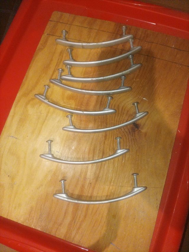 Tiradores cocina de metal