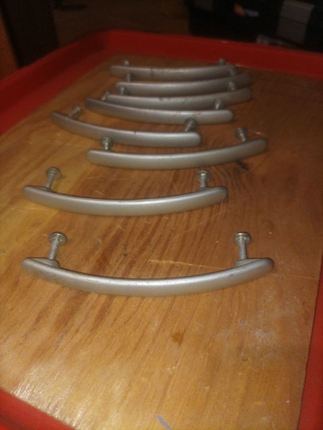 Tiradores cocina de metal