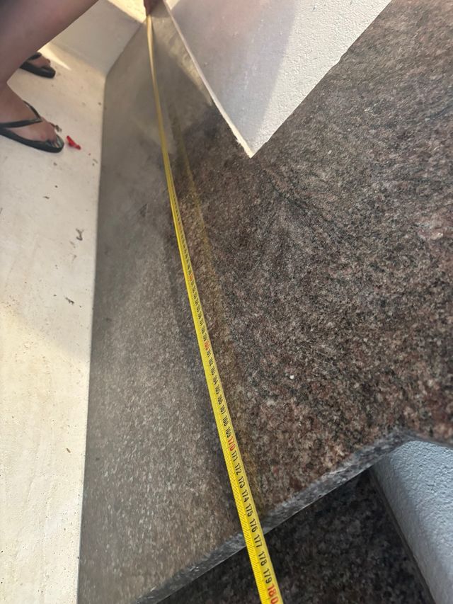 pieza de mármol 1.90m