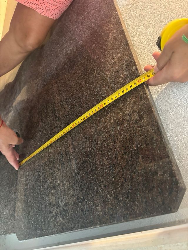 pieza de mármol 1.90m