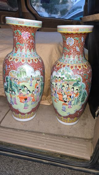 Jarrónes Chinos Famille Rose