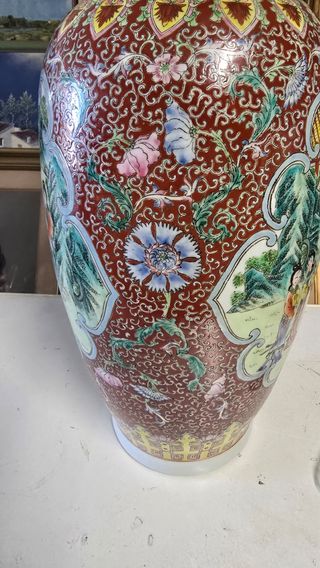 Jarrónes Chinos Famille Rose