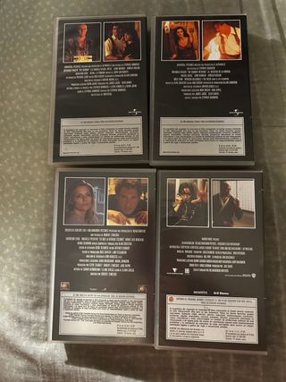 Lote 4 VHS: La Momia, La Momia Regresa, Matrix, La