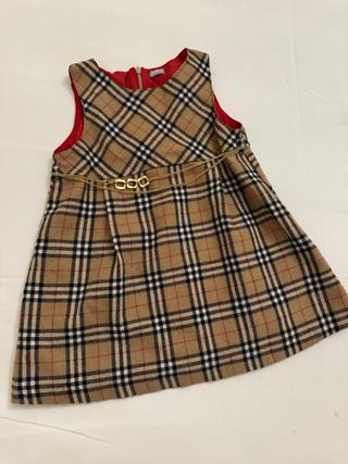 Vestito bimba scozzese