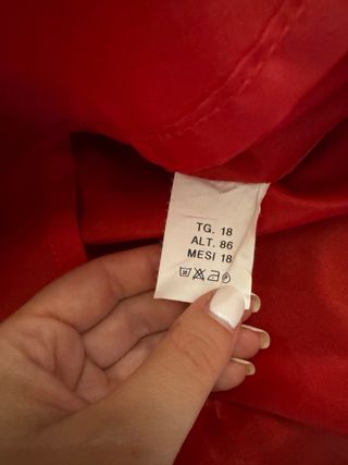 Vestito bimba scozzese