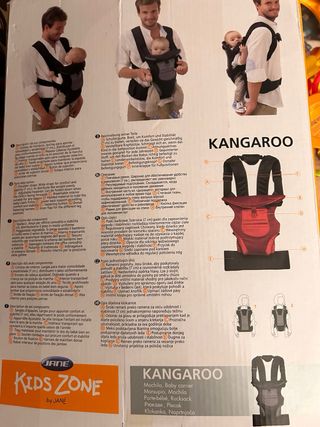 Mochila portabebés Kangaroo Jane