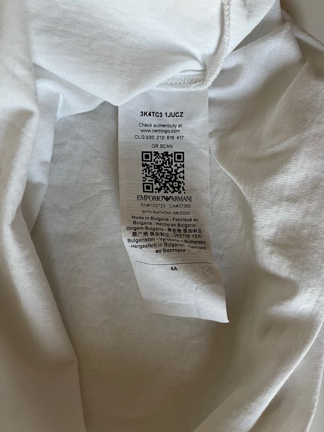 Completo Emporio Armani bimbo