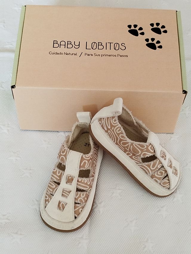 Sandalias Bebé Lobitos -talla 21