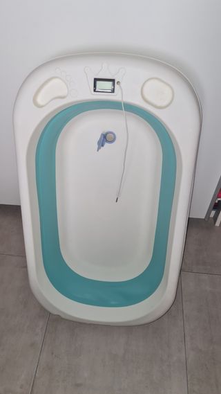 Bañera bebé plegable hasta 4 años