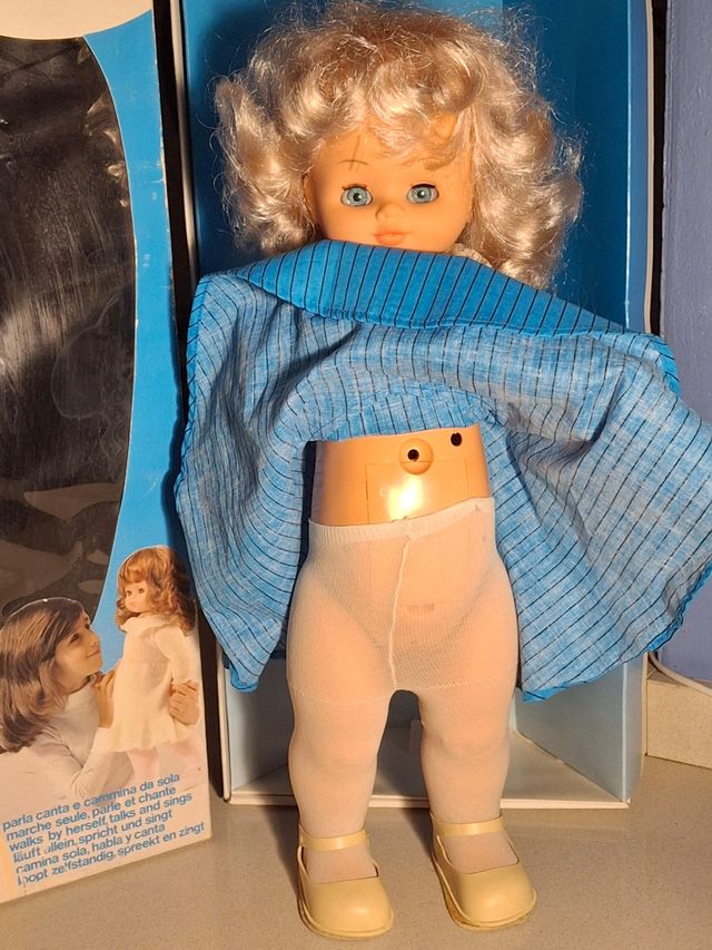 Bambola Go-Lilly-go Sebino anni '70 funzionante