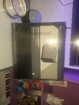 Caja almacenaje tela 38xH35x35cm