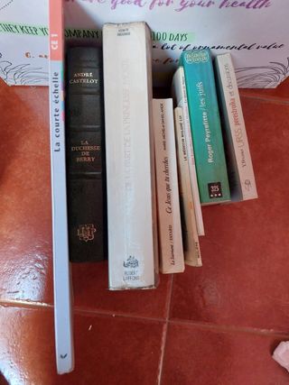 Se regalan varios libros en Frances