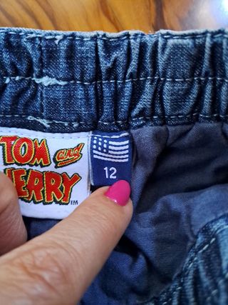 Jeans denim neonato 