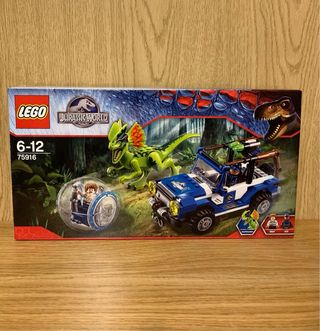LEGO 75916 Dilophosaurus Ambush caja precintada.