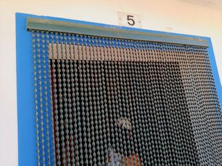 Cortina Mosquiteira Plástica Verde - 2m