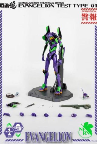 Evangelion Threezero: Eva-01 y Eva-02 Robo-dou