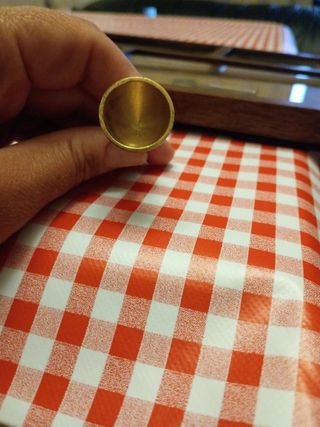 Tirador dorado vintage - Metal