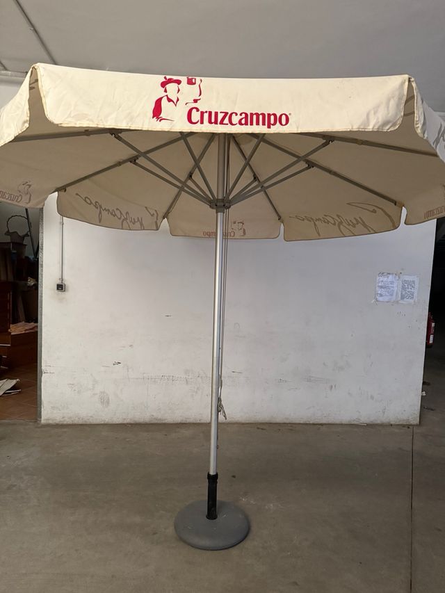 Ombrellone da spiaggia beige - Parasol