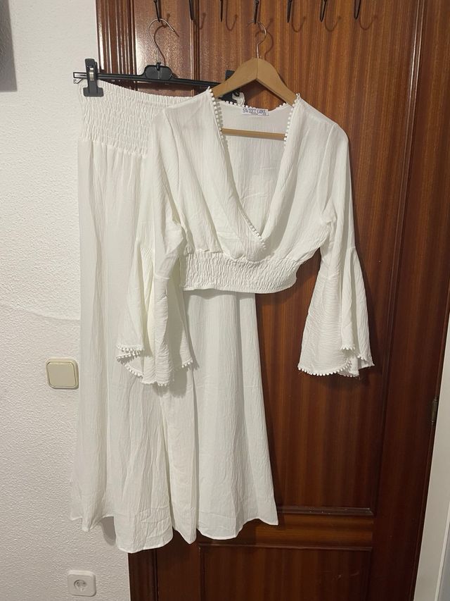 Conjunto blanco Sweet Girl verano
