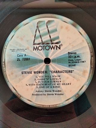 Vinilo Stevie Wonder - Characters