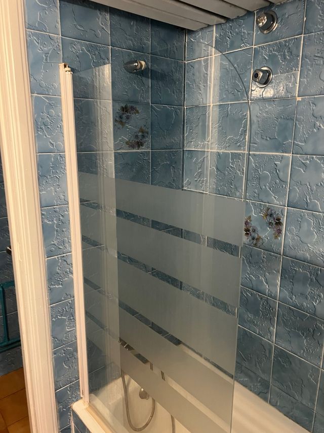 Mampara ducha/baño cristal