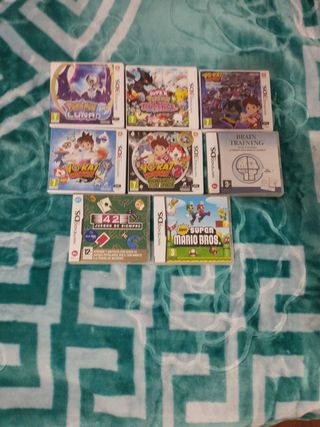 8 cajas  Nintendo 3DS