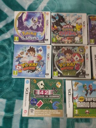 8 cajas  Nintendo 3DS