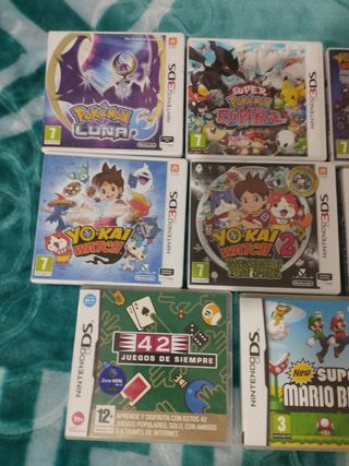 8 cajas  Nintendo 3DS