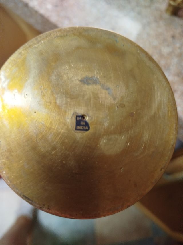 Juego de cobre antiguo