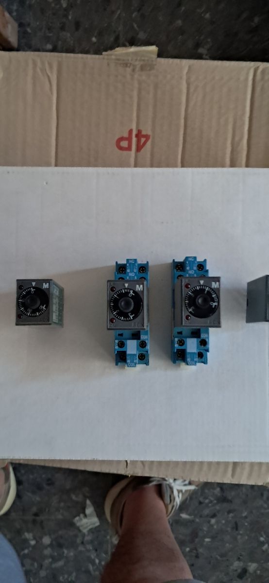 Temporizzatori, Relè & Finecorsa