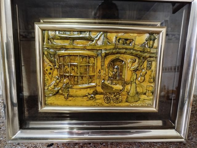 2 Cuadros Anton Pieck 3D