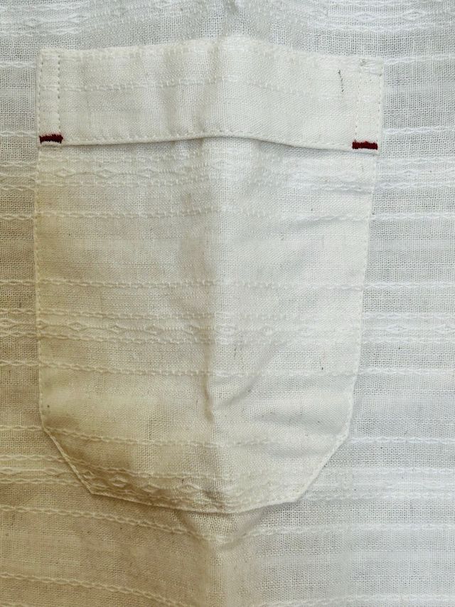 Camisa Unisex Lino Crudo.