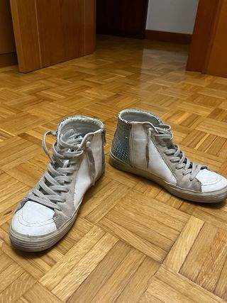Zapatillas imitacion Golden Goose altas 
