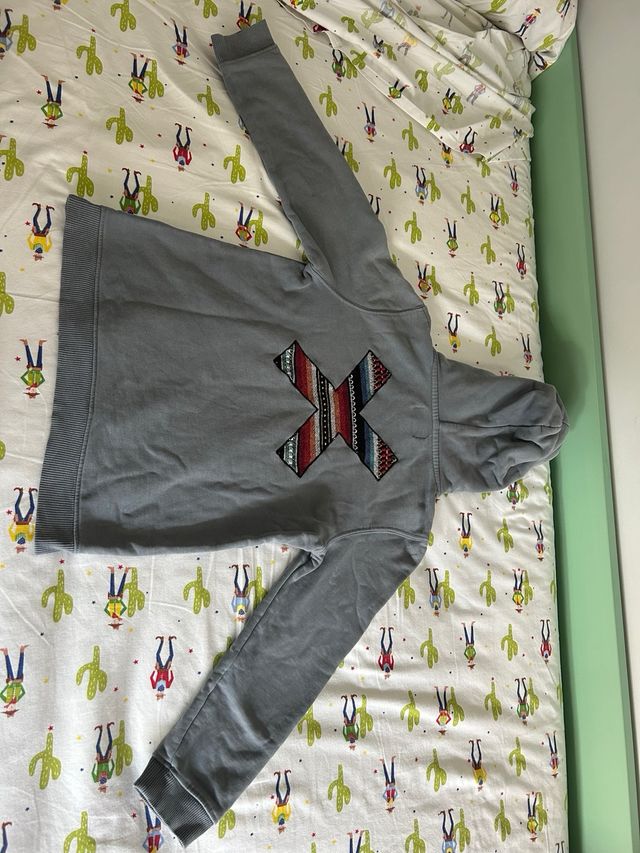 Sudadera gris Blue Banana