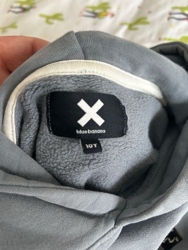 Sudadera gris Blue Banana