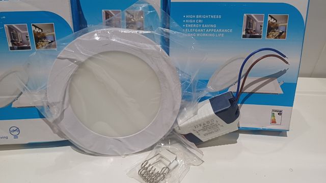 8 Paneles LED - Luz blanca