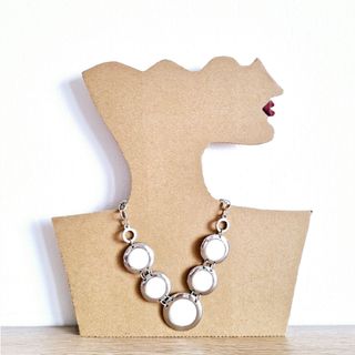 Collar Acero/Nácar