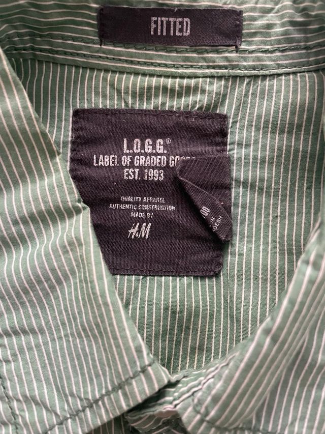 4 Camisas Hombre L - H&M, Jack & Jones