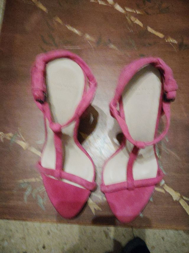 Tacones rosa fiesta